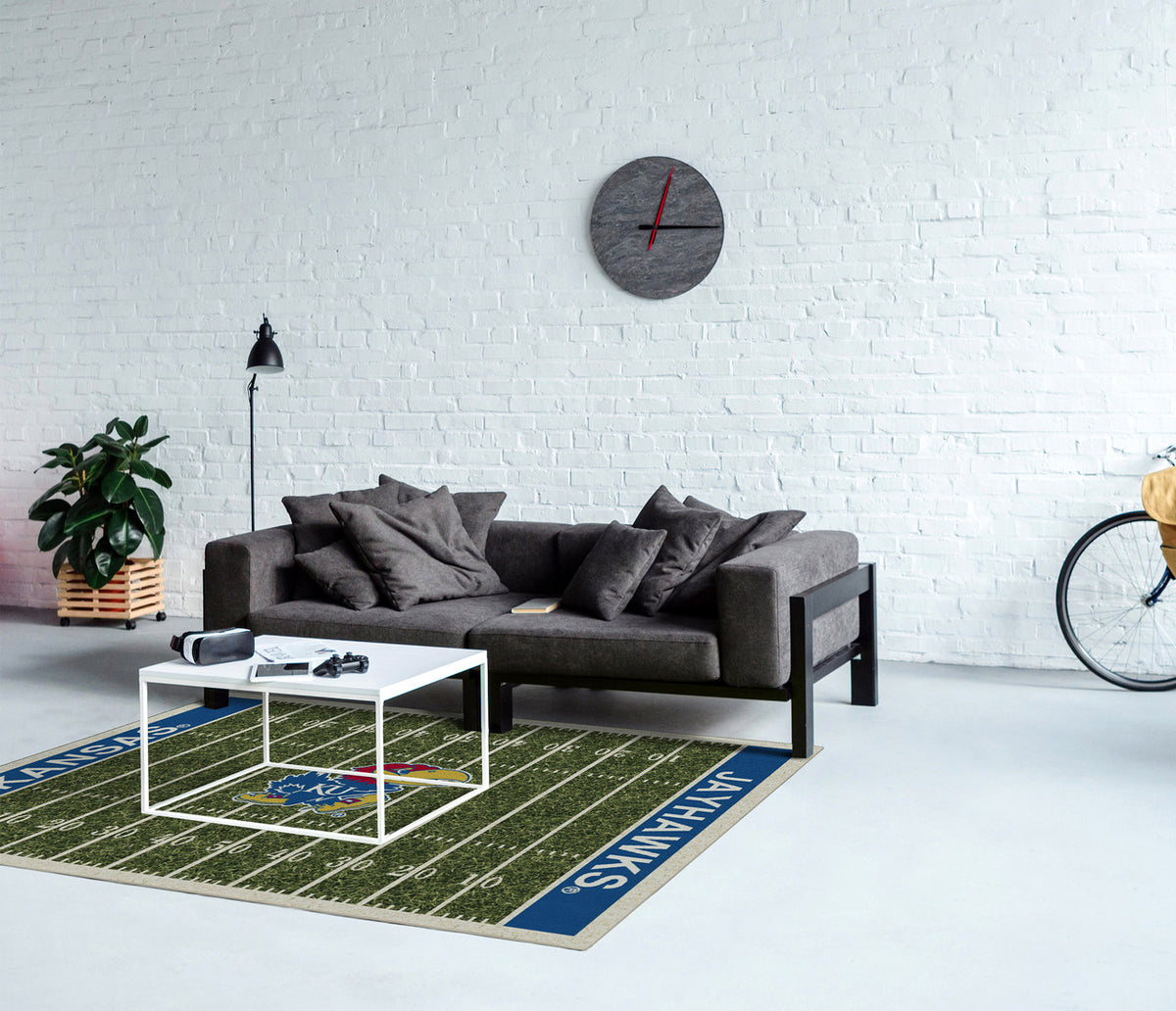 University of Kansas Rug Home Field