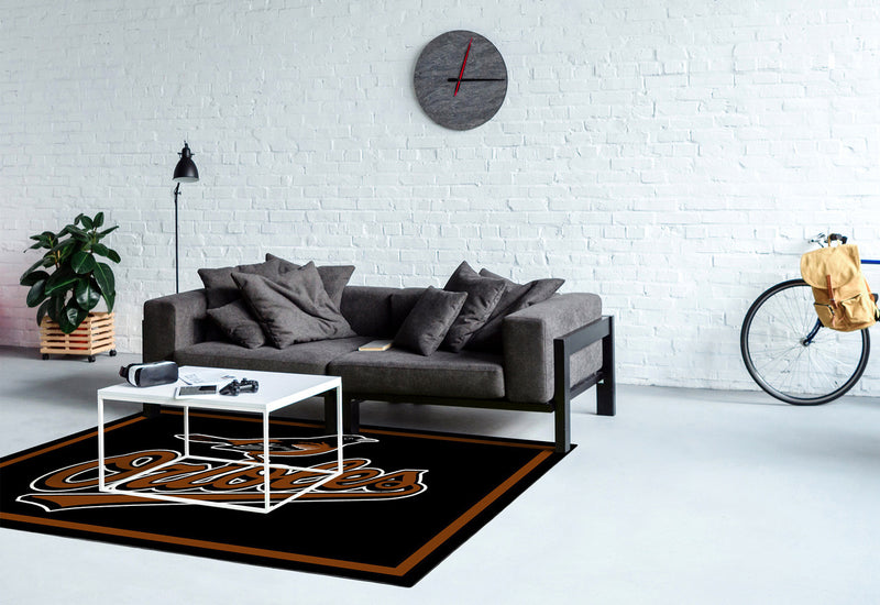 Baltimore Orioles Rug Team Spirit