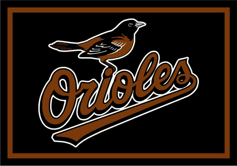Baltimore Orioles Rug Team Spirit