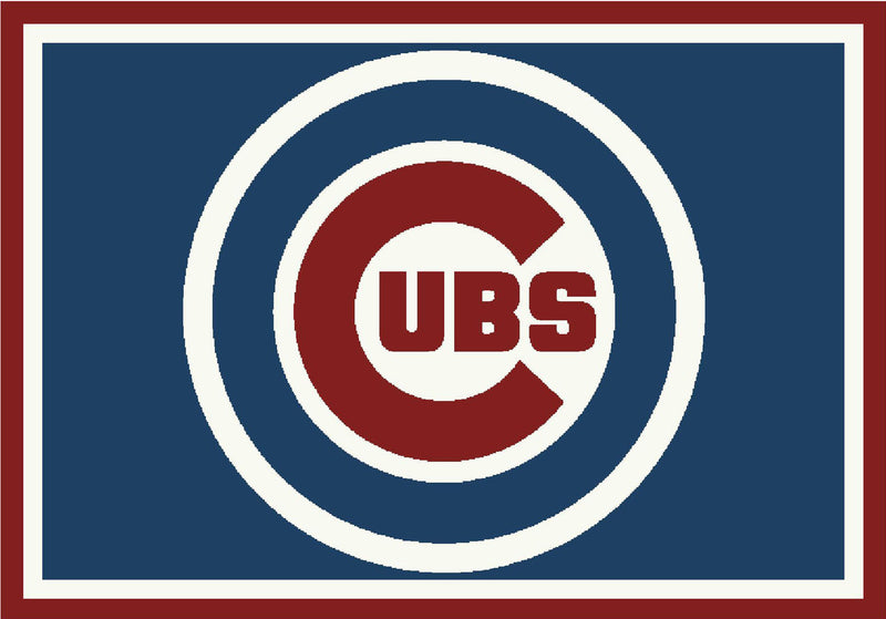 Chicago Cubs Rug Team Spirit