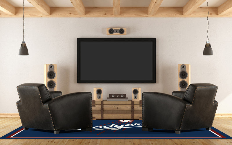 Los Angeles Dodgers Rug Team Spirit