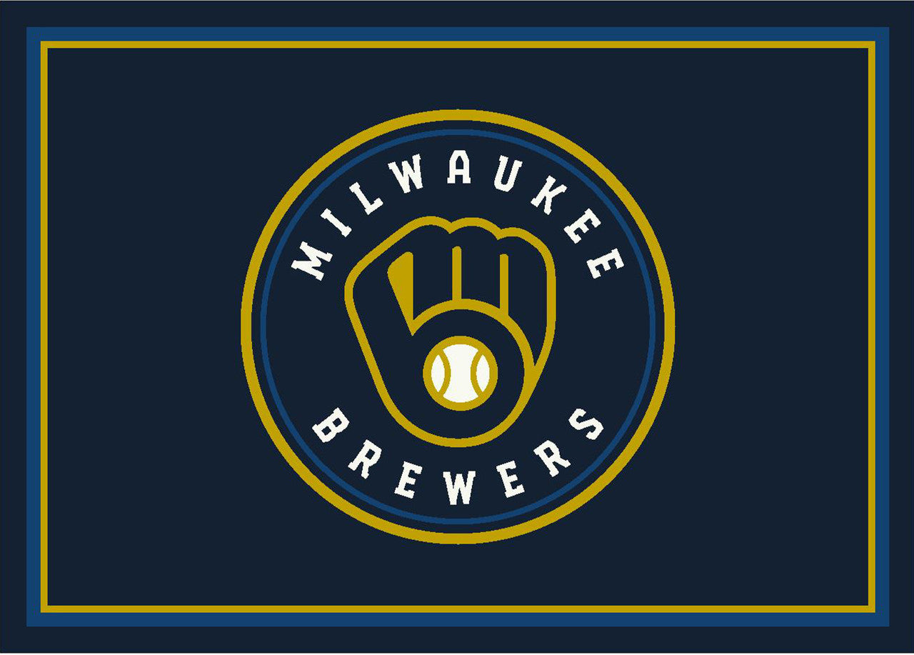 Milwaukee Brewers Rug Team Spirit