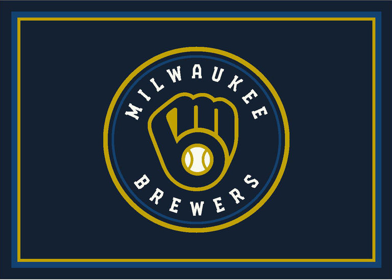 Milwaukee Brewers Rug Team Spirit