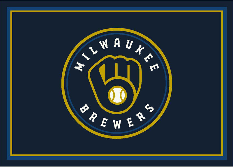 Milwaukee Brewers Rug Team Spirit