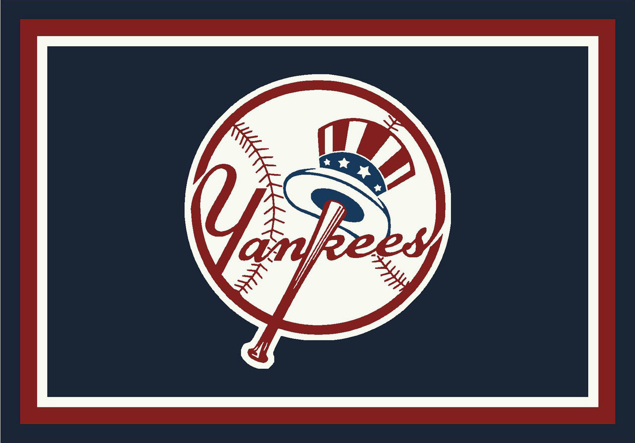 New York Yankees Rug Team Spirit