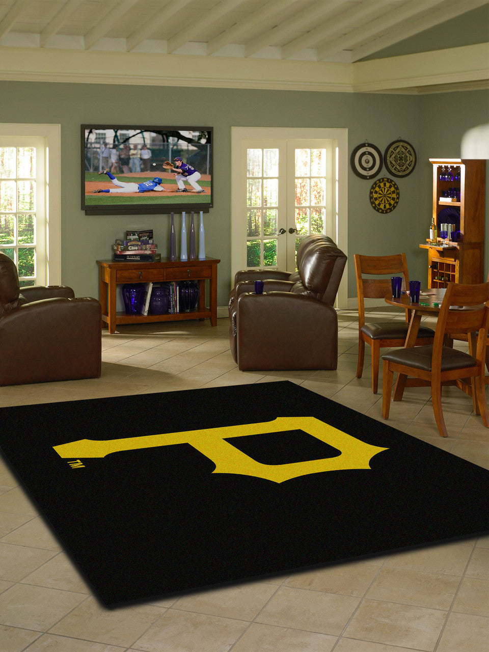 Pittsburgh Pirates Rug Team Spirit