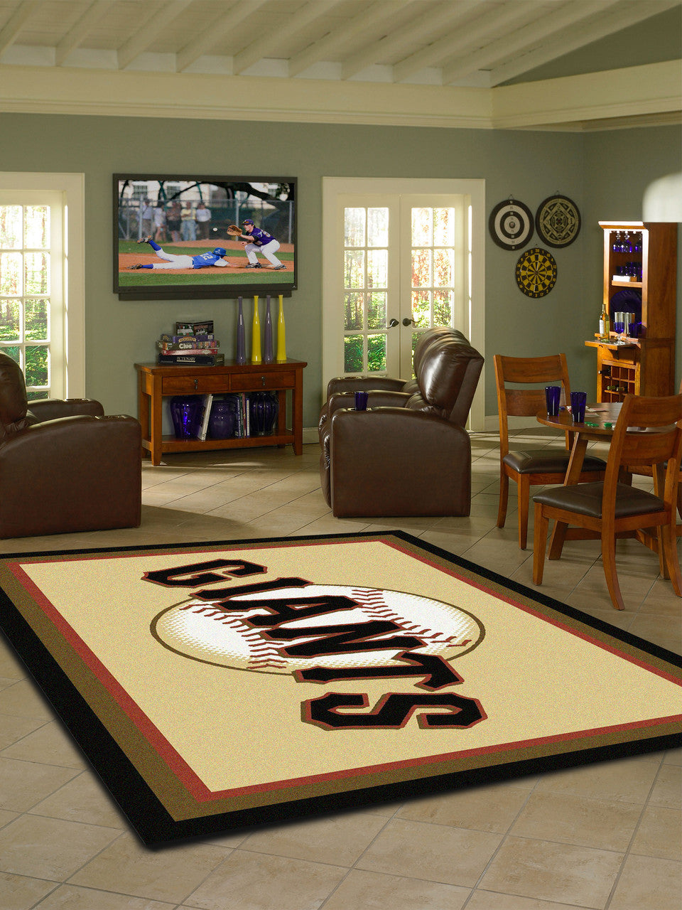 San Francisco Giants Rug Team Spirit