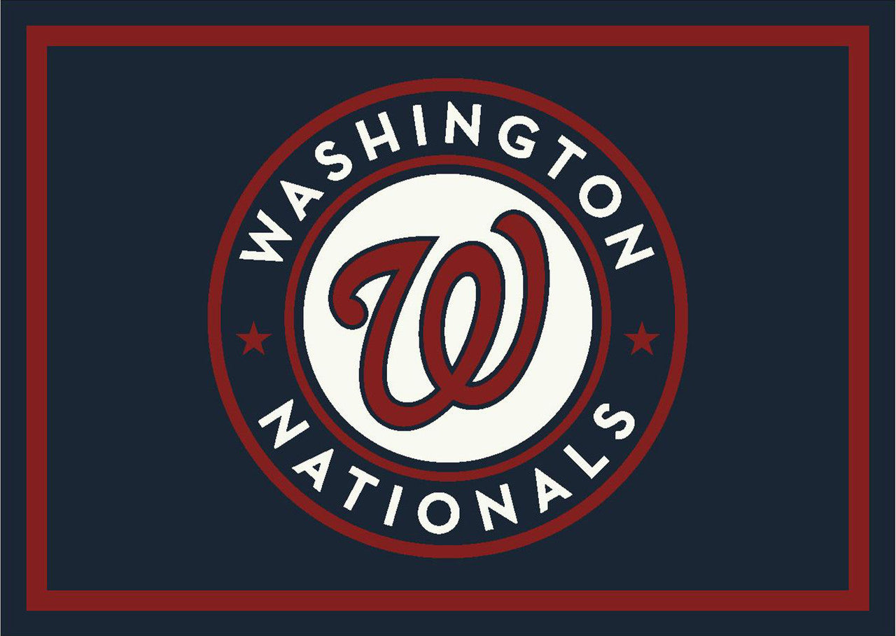 Washington Nationals Rug Team Spirit