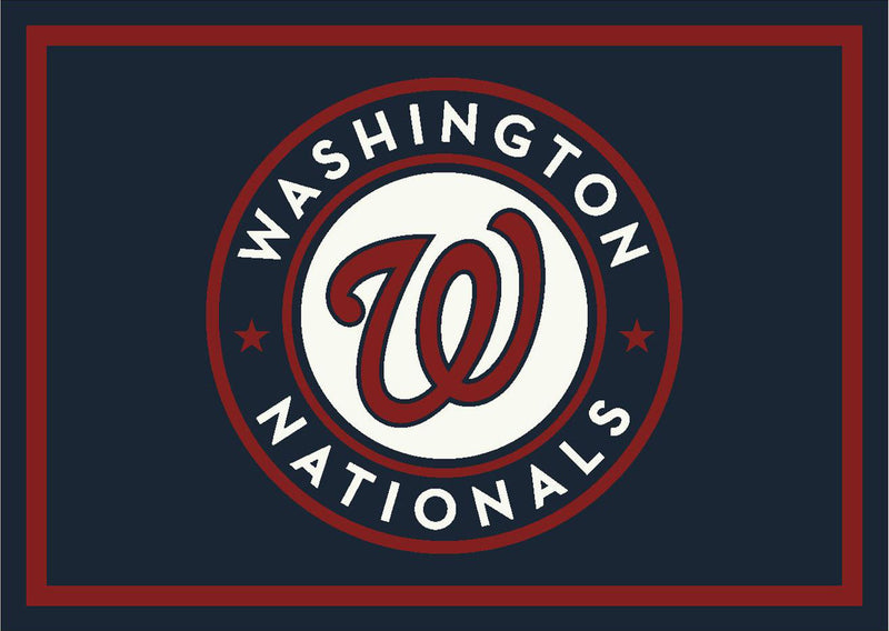 Washington Nationals Rug Team Spirit