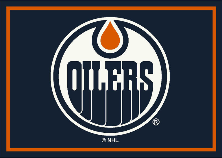 Edmonton Oilers Rug Team Spirit