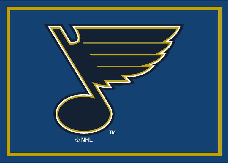 St Louis Blues Rug Team Spirit