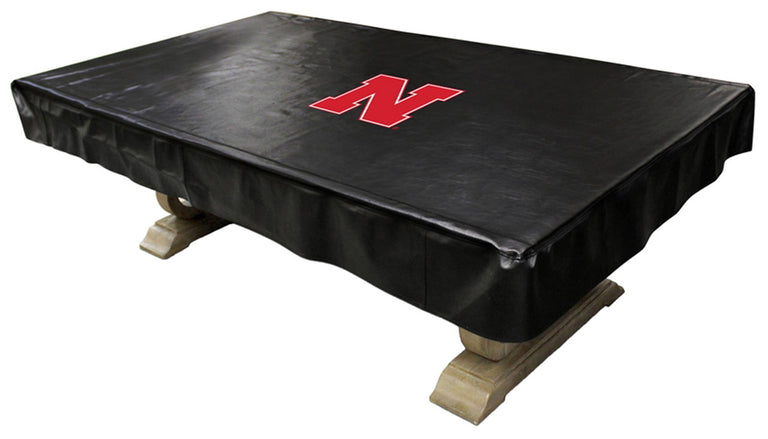 University of Nebraska Pool Table Cover 8 Foot