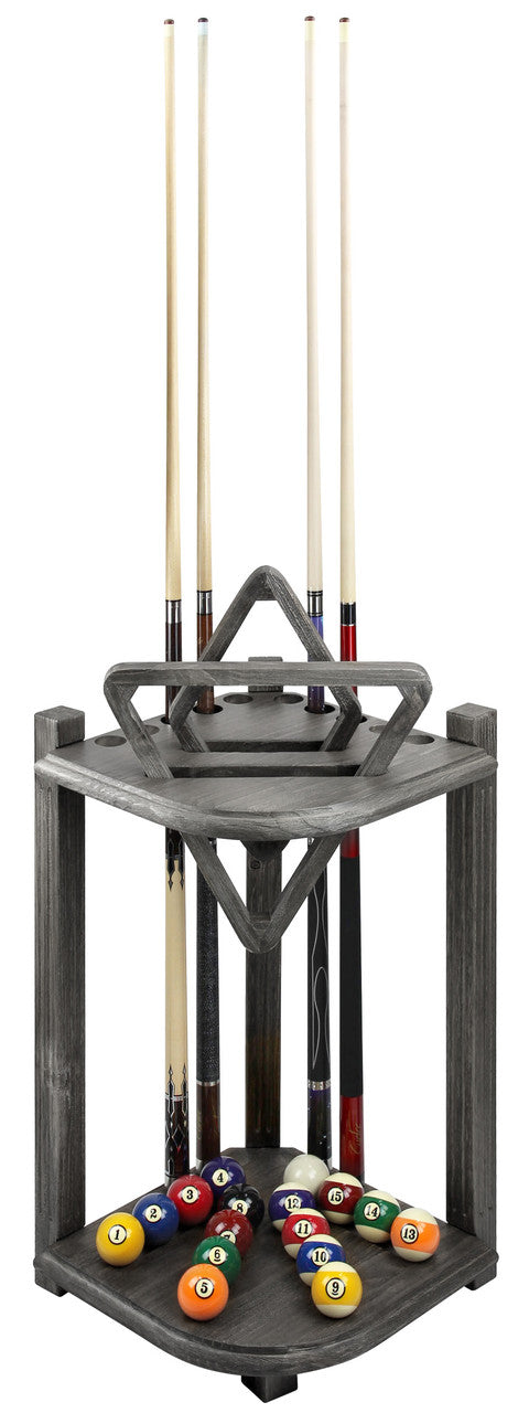 Imperial Cue Rack Double Thick Silver Mist
