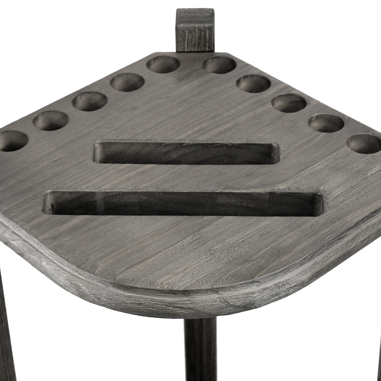 Imperial Cue Rack Double Thick Silver Mist