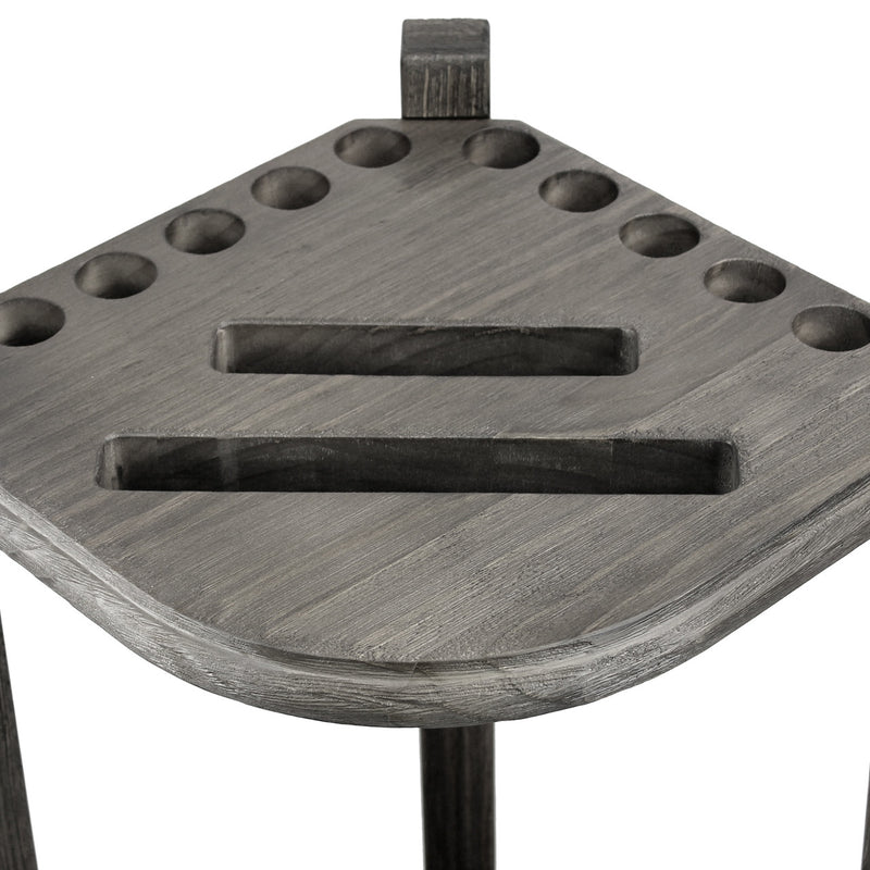 Imperial Cue Rack Double Thick Silver Mist