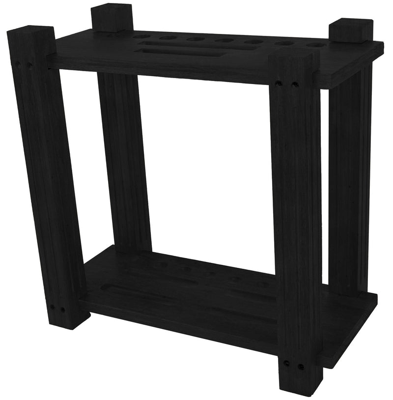 Imperial Cue Rack Rectangle Floor Rack Black