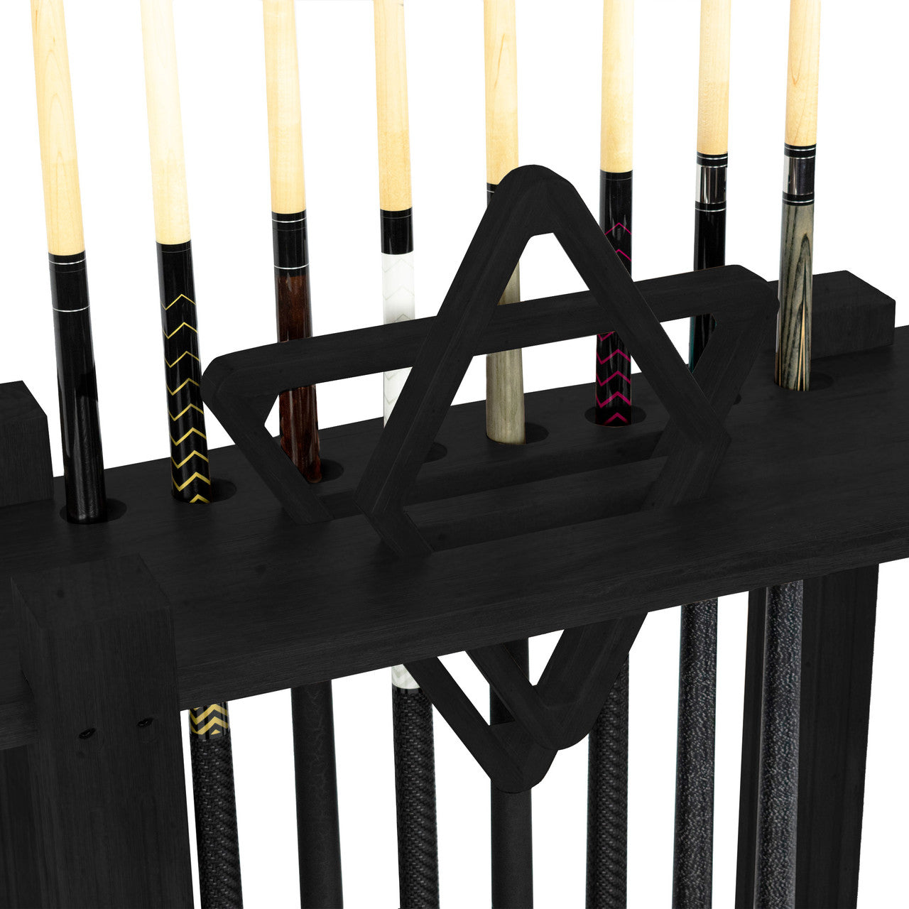 Imperial Cue Rack Rectangle Floor Rack Black