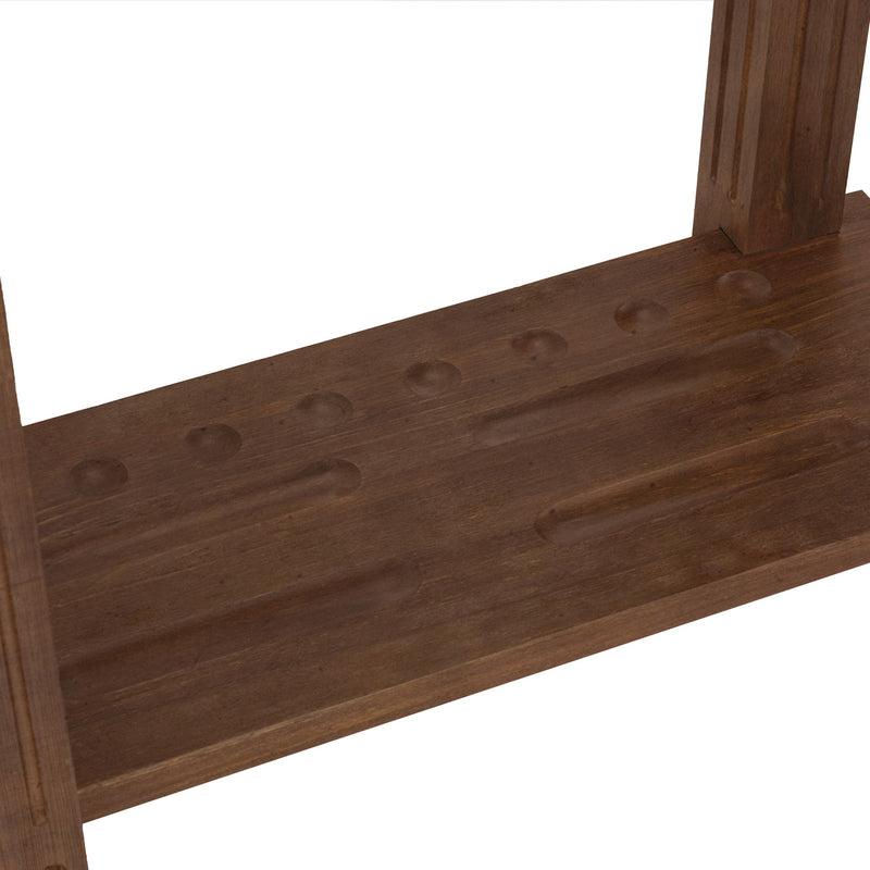 Imperial Cue Rack Rectangle Floor Rack Whiskey