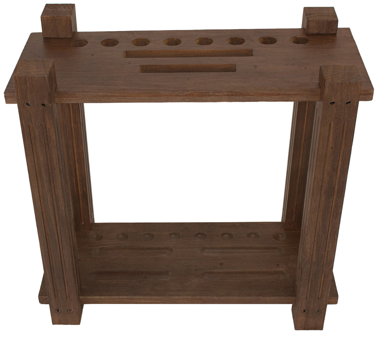 Imperial Cue Rack Rectangle Floor Rack Whiskey