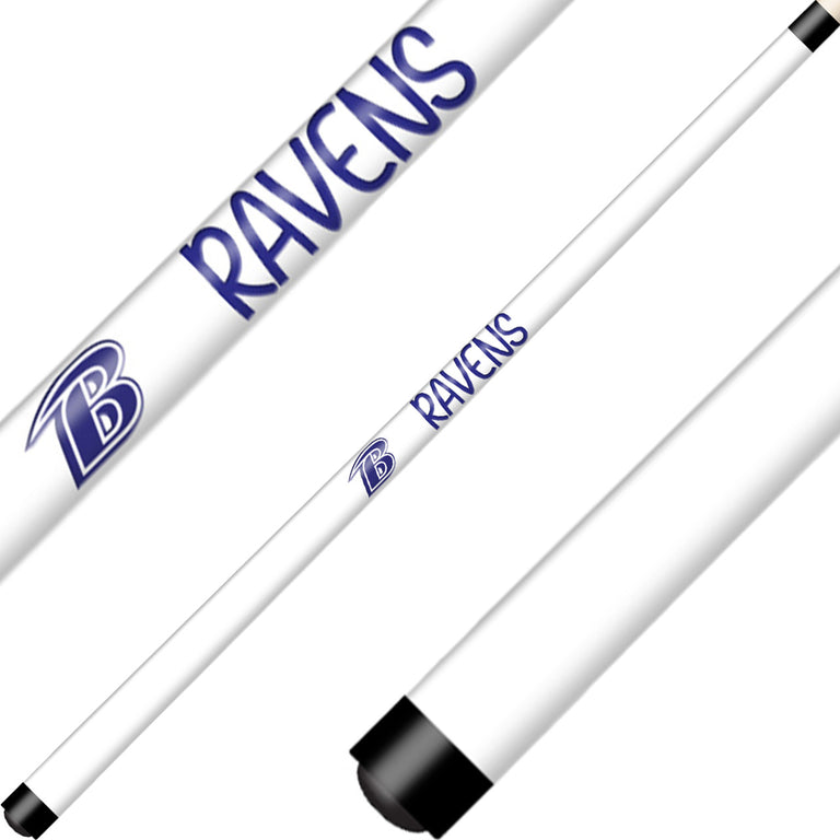 Baltimore Ravens Pool Cue - Short Pool Cue