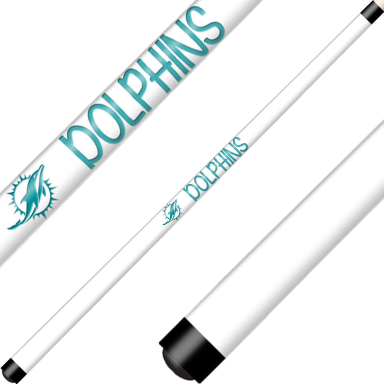 Miami Dolphins Pool Cue - Short Pool Cue