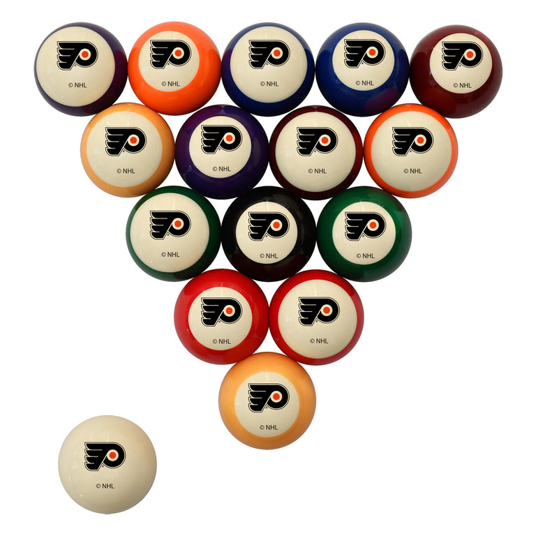 Philadelphia Flyers Pool Balls - Retro Balls Set