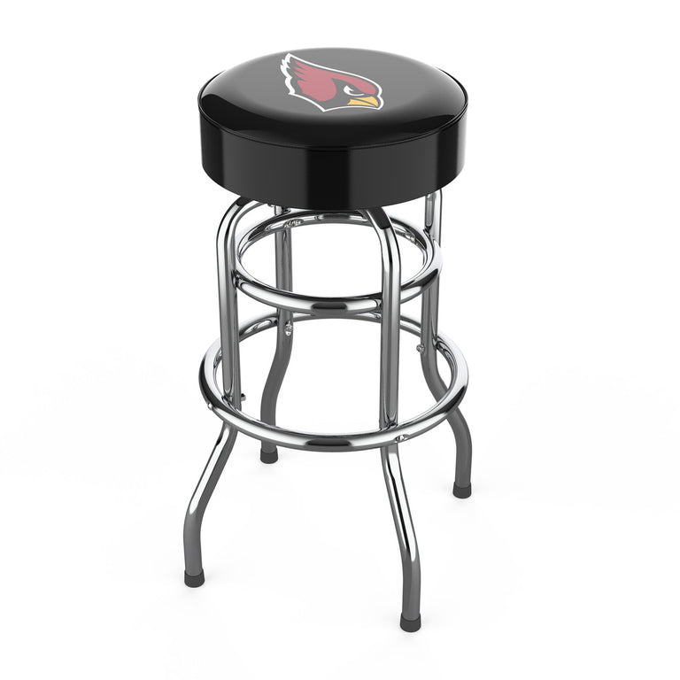 Arizona Cardinals Bar Stool Chrome