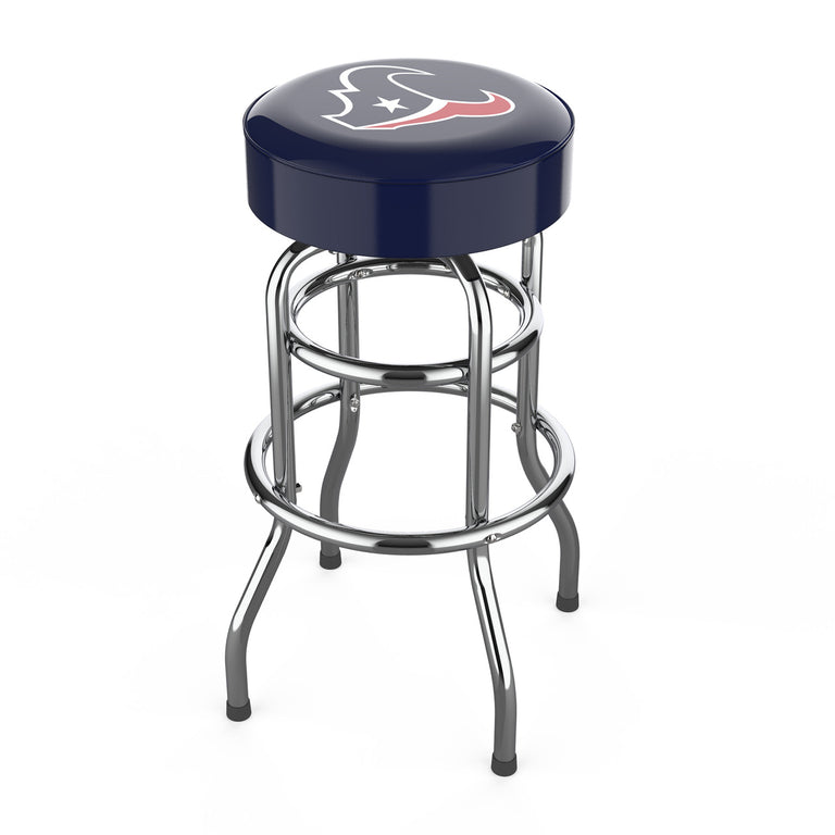 Houston Texans Bar Stool Chrome