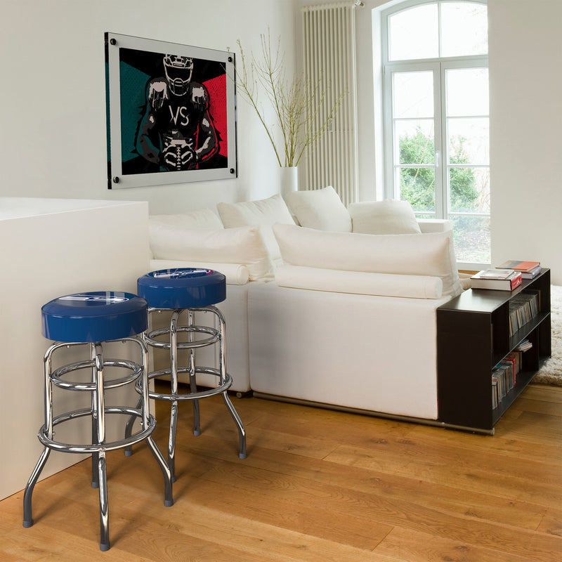 Seattle Seahawks Bar Stool Chrome