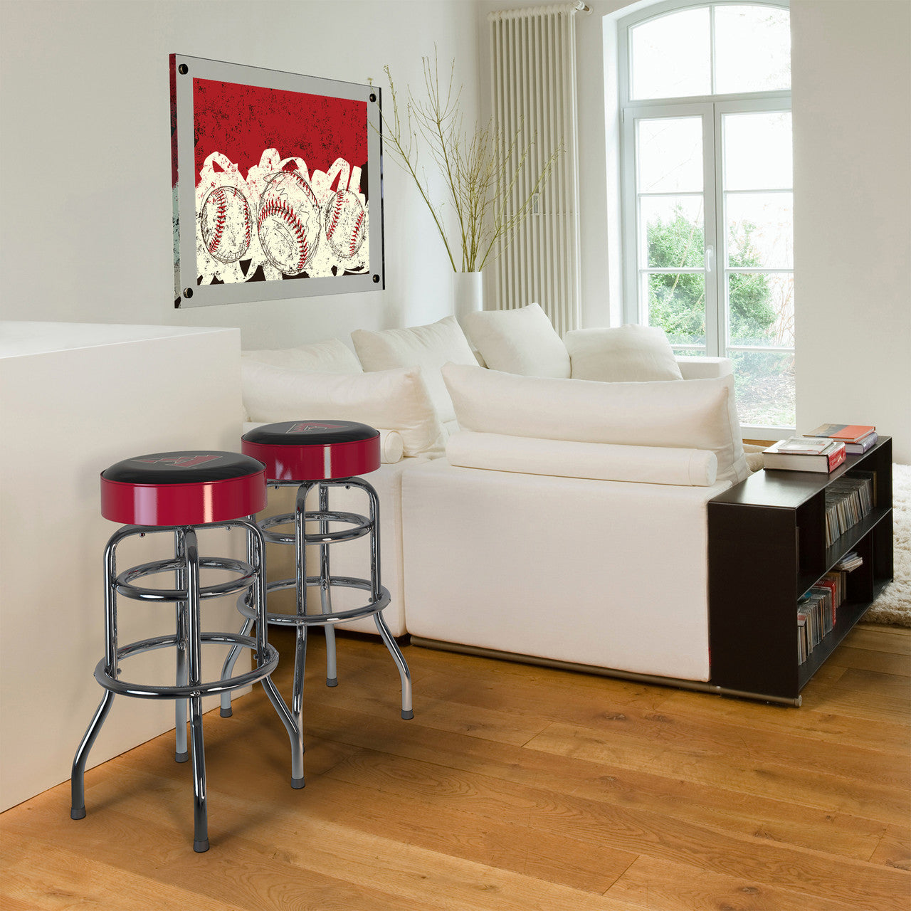 Arizona Diamondbacks Bar Stools Chrome