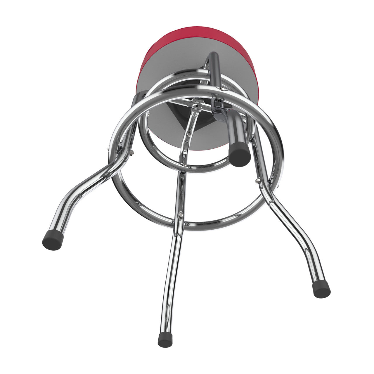 Atlanta Braves Bar Stool Chrome
