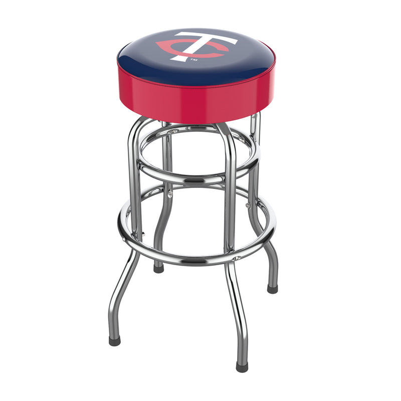 Minnesota Twins Bar Stool Chrome