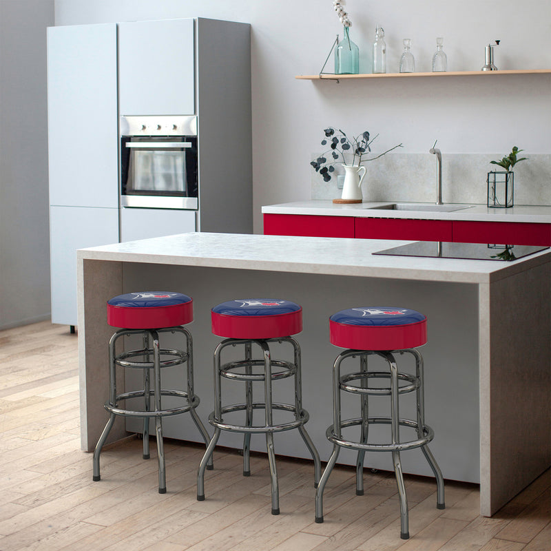 Toronto Blue Jays Bar Stool Chrome