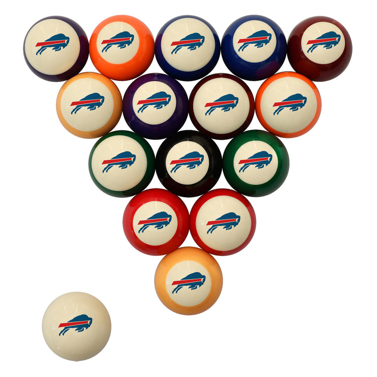 Buffalo Bills Pool Balls - Retro Balls Set