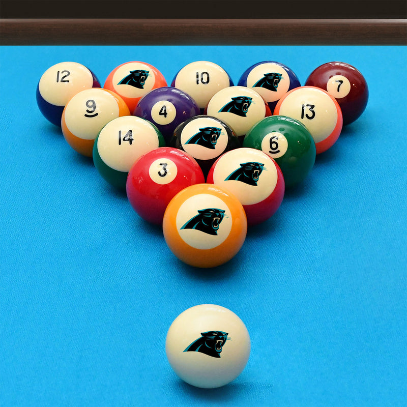 Carolina Panthers Pool Balls - Retro Balls Set