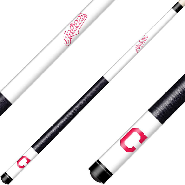 Cleveland Indians Cue Laser Etched Billiard Cue