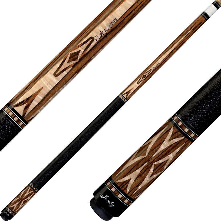 Jacoby HB3 Cue - Bocote with Maple Inlays