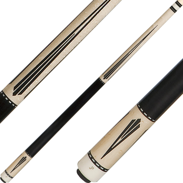 J Pechauer JP07S Cue - Ebony Points