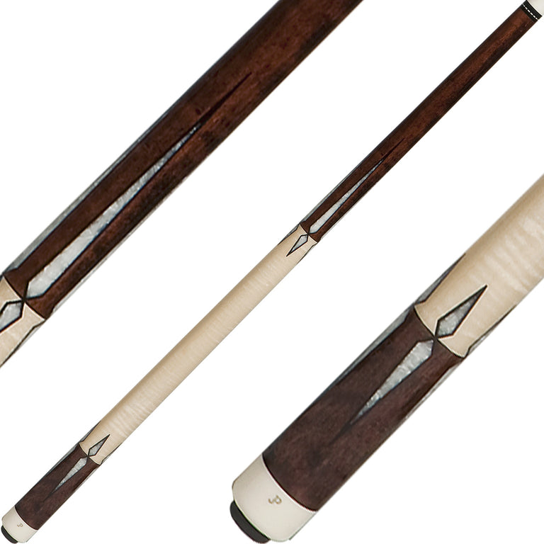 J Pechauer JP10S Cue - Rosewood with Pearl Points