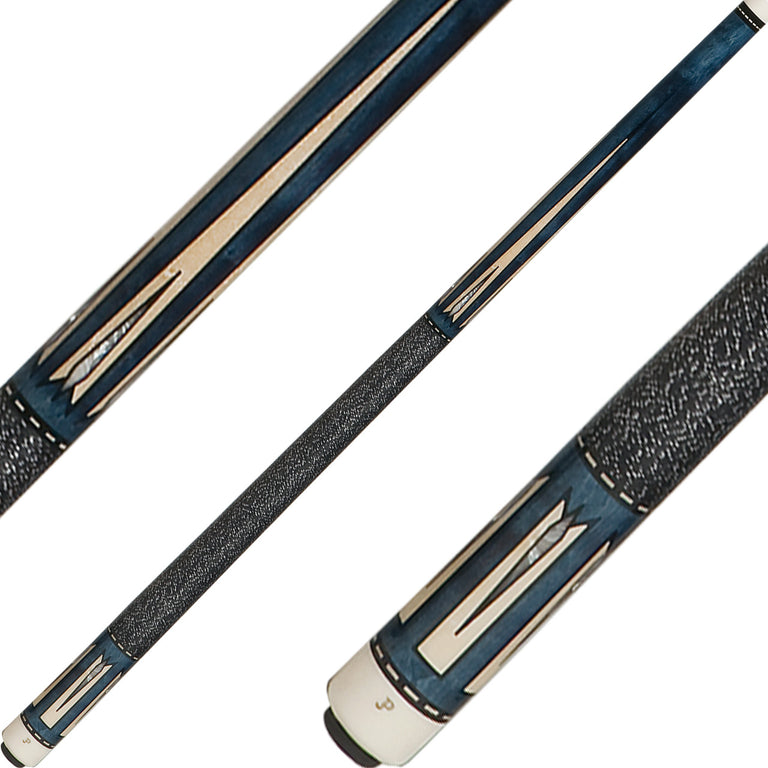 J Pechauer JP11S JP S Series Cue - Turquoise Stain