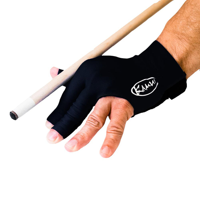 Kamui Billiard Glove - Left Bridge Hand - Black