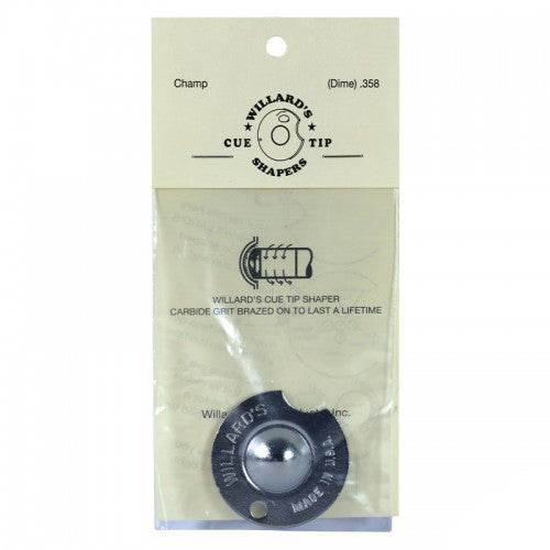 Willard Tip Tool Shaper Dime Radius
