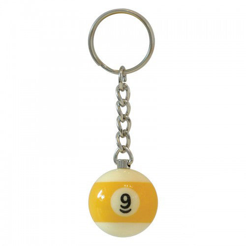 9 Ball Key Ring