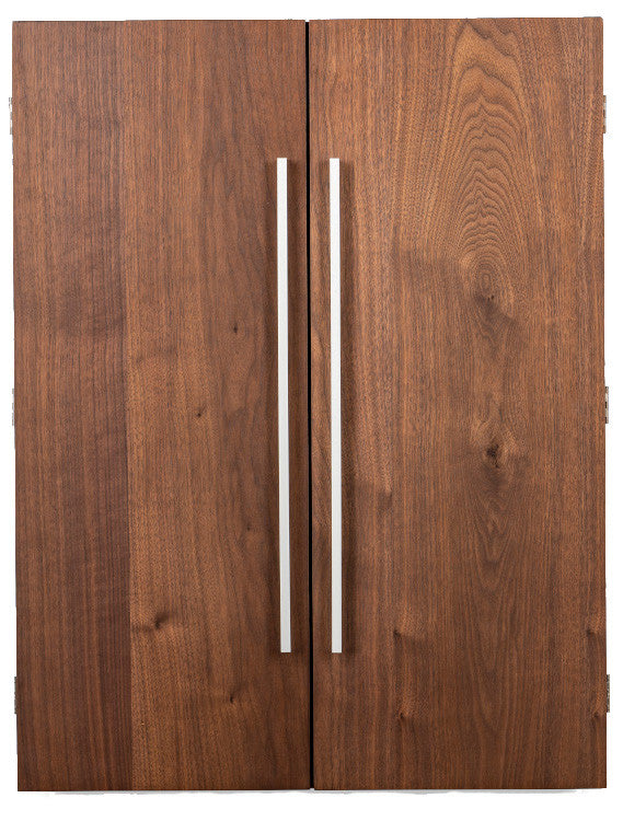 Presidential Billiards Dart Board Cabinet Pierce Walnut