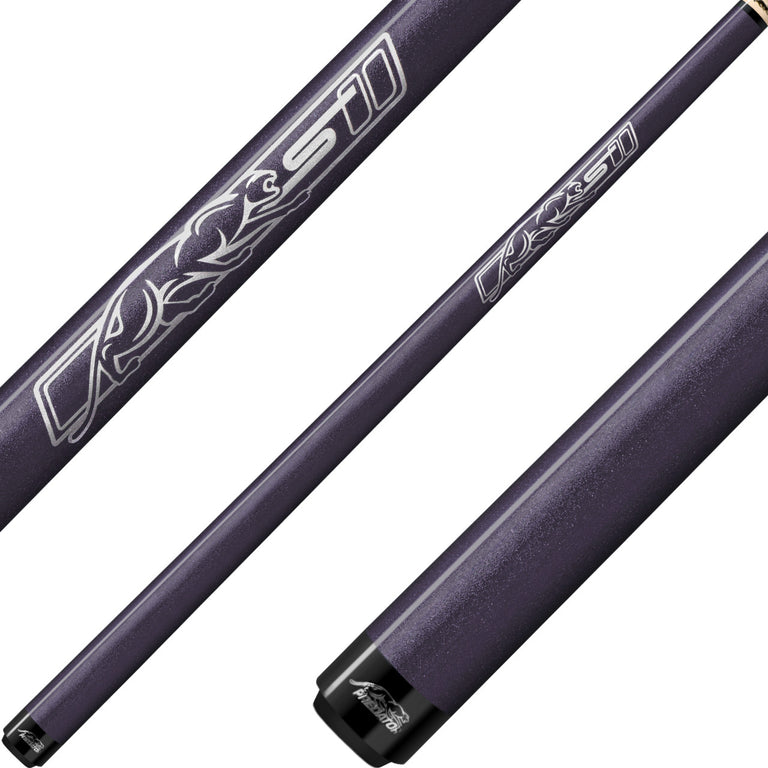 Predator SPOJUNPURNW Purple Sport Shorty Cue - No Wrap