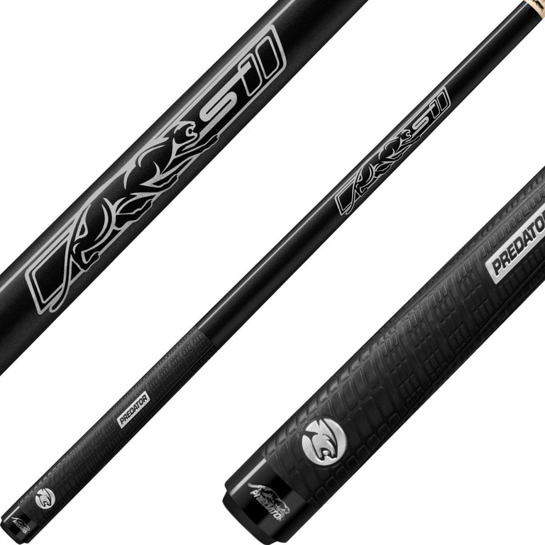 Predator SPOJUNBLASW Black Sport Shorty Cue - Sport Wrap