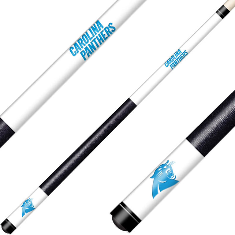 Carolina Panthers Cue Laser Etched Billiard Cue