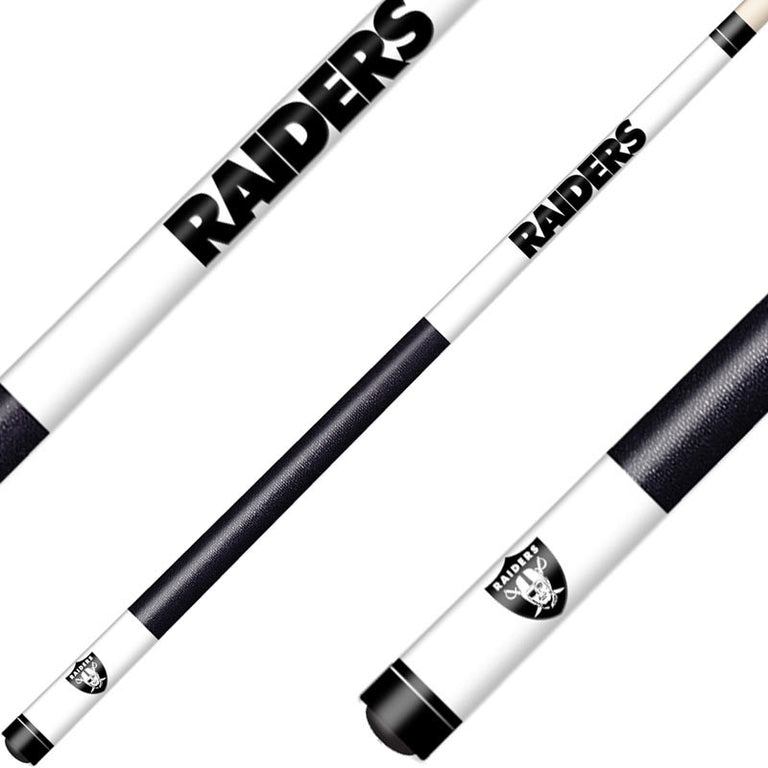 Las Vegas Raiders Cue Laser Etched Billiard Cue