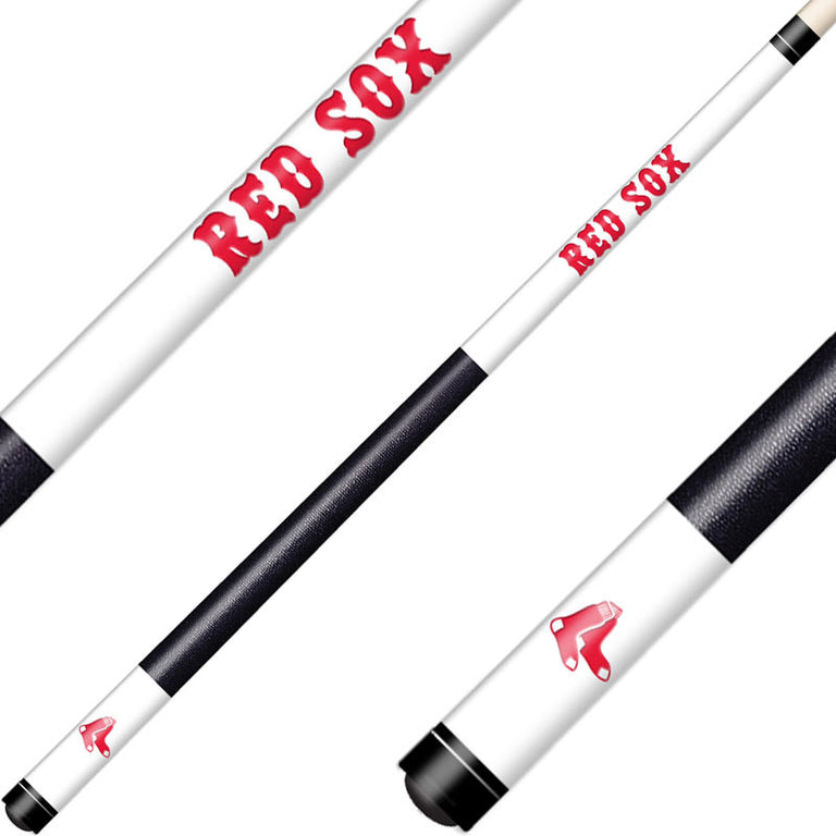 Boston Red Sox Cue Laser Etched Billiard Cue