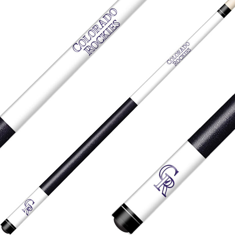 Colorado Rockies Cue Laser Etched Billiard Cue